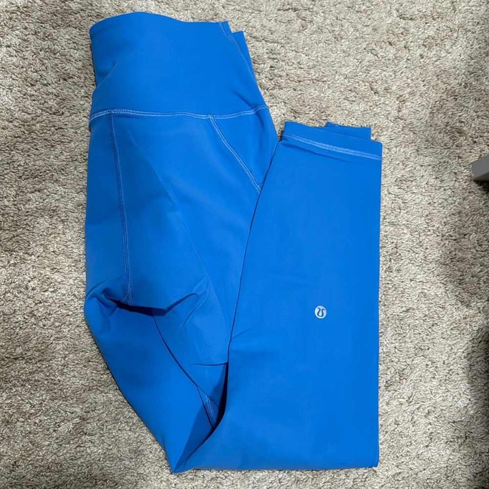 Lululemon wunder train tights with pockets - Sz 10